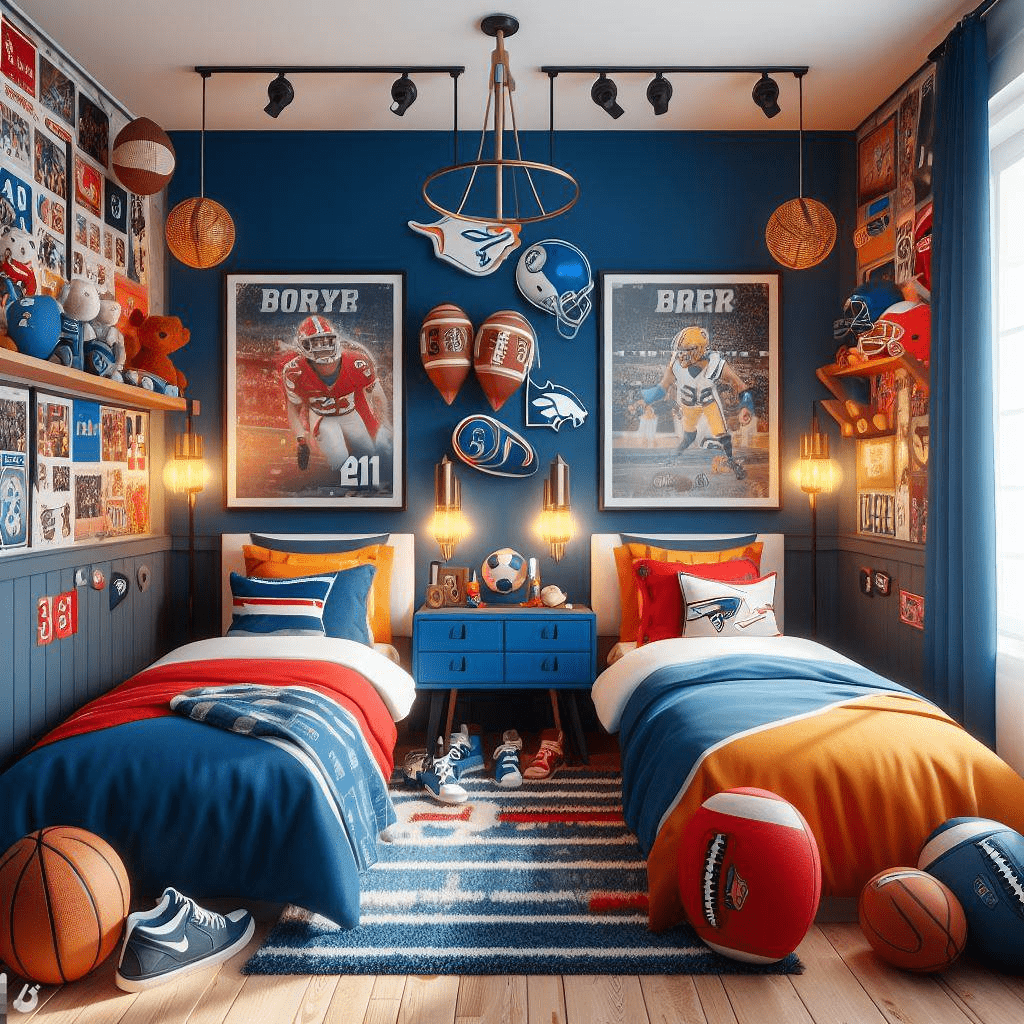 Twin Boy Room design: Amazing